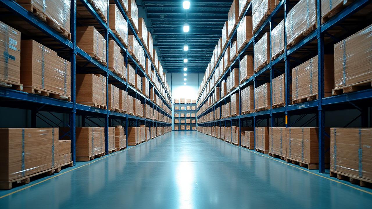 Modern, organized high-bay warehouse facility in St. Charles MN